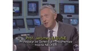 Rencontre avec le professeur Jérôme Lejeune  quotPourquoi êtesvous contre la pilule abortive quot [upl. by Uamak]