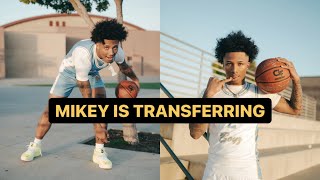 Mikey Williams Official Transfer Announcement Hes Going BACK To San Ysidro  Full Interview 😱 [upl. by Bambie]