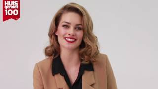 Die mooie Rolene Strauss wens Huisgenoot geluk [upl. by Akeemahs204]