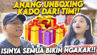 TAK DISANGKA INI YANG DIBERIKAN TIM KE ANANG UNBOXING KADO PALING NGAKAK [upl. by Ehav]