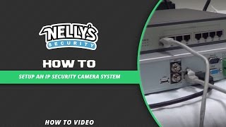 How to setup an IP Security Camera System [upl. by Kciremed394]