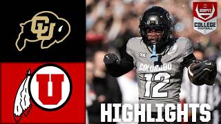 Utah Utes vs Colorado Buffaloes  Full Game Highlights  ESPN College Football [upl. by Sletten]