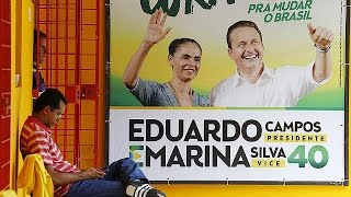 Brasile Marina Silva insidia la presidente Rousseff [upl. by Attelrac]