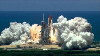 Space Shuttle Launch Audio  play LOUD no music HD 1080p [upl. by Nawak]