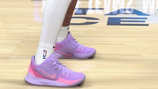 NBA 2K25 Next Gen Shoe Creator  Nike Kyrie Low 2 quotLotusquot [upl. by Nosrak435]