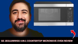 GE JES1109RRSS 4in1 Countertop Microwave Oven Review – Convection Air Fry Broil amp More [upl. by Boynton443]