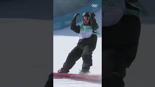 Su Yimings incredible run from the Mens Snowboard finals at Beijing2022 where he won gold 🏂🥇 [upl. by Larena]