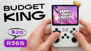 Budget Retro Video Game Console HANDHELD R36S REVIEW AND UNBOXING [upl. by Anidualc]