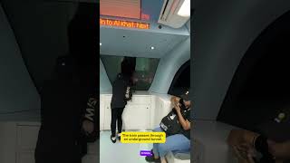 Part 3 Baniyas Square to Burj Khalifa Dubai  by train travel dubai burjkhalifa [upl. by Ordnajela]