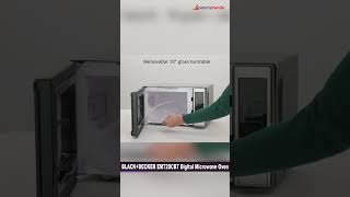 BLACKDECKER EM720CB7 Digital Microwave Oven [upl. by Akcimat106]