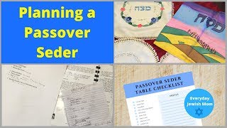 Planning a Passover Seder [upl. by Enomad]