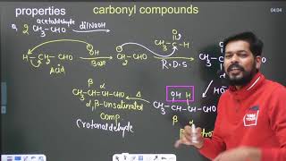 Carbonyl Compounds । Class12  JEE  NEET L3  Prop of Carbonyl Comp part 2Aldol and Cannizaro rxn [upl. by Dianuj]