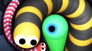 САМЫЙ БОЛЬШОЙ ЧЕРВЬ ЧИТЕР В SLITHER IO [upl. by Arzed]