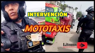 POLICÍAS INTERVIENEN A MOTOTAXI [upl. by Ayitahs]