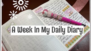 B6 Daily Diary  Paper Tess Designs [upl. by Enitsugua]