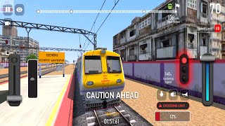 Mumbai Train Game 2024  Indian Train Simulator Android Gameplay  Indian Local Train Simulator [upl. by Orabelle891]