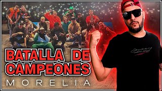 🎶 TODO EL MUNDO CANTANDO  PIEZAS REACCIONA A BATALLA DE CAMPEONES MORELIA 2023 [upl. by Anier508]