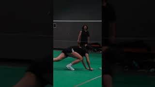 Badminton 1v1 for hotpot shorts [upl. by Nassir]