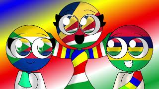 Seychelles Song countryhumans seychelles singing [upl. by Okimuk349]