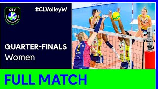 A Carraro Imoco CONEGLIANO vs Savino Del Bene SCANDICCI  CEV Champions League Volley 2021 Women QF [upl. by Aiykan190]