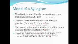 Syllogism Mood and Figure [upl. by Delcine]