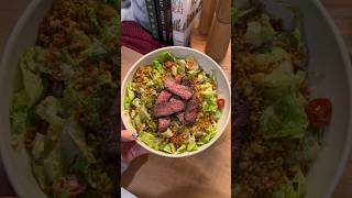 Steak Salad Sundays  Steak Caesar Salad steaksaladsundays steaksalad food cooking recipe [upl. by Anertal96]