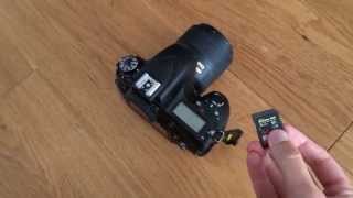 Nikon D750 Review Fastest SD Card Buffer [upl. by Ynor]