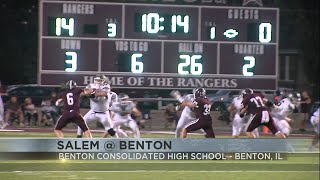 Salem battles Benton in Week 2 of Sports Extra [upl. by Nuarb]