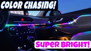 the BEST Ambient Lighting kit for your Cars interior Installing on my Slammed Mazda3 [upl. by Ewald]