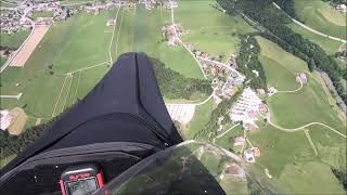 Paragliding Kössen 0524 knapp überm Baum [upl. by Noremak]