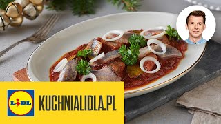 ŚLEDZIE PO KASZUBSKU 🐟  Karol Okrasa amp Kuchnia Lidla [upl. by Edlihtam]