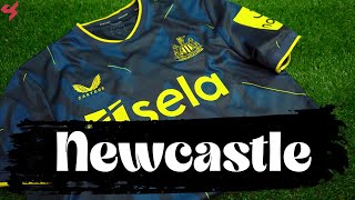 Castore Newcastle United 202324 Third Jersey Unboxing  Review [upl. by Niuqaoj23]