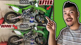 2023 KX 450SR DIRT BIKE MODS  20 HP [upl. by Jr]