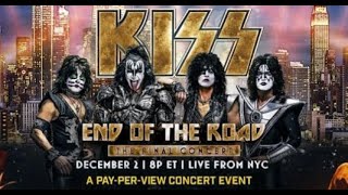 KISS final concert EVER  LIVE on PayPerView From New York City announced [upl. by Preciosa]