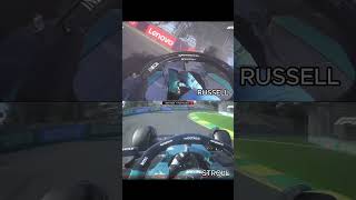 Russell Crash Radio Mayhem AusGP 2024 [upl. by Oine]