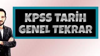 KPSS TARİH ÖNLİSANS GENEL TEKRAR SONER ARDIÇ kpsstarih önlisanstarihtekrar [upl. by Annaierb]