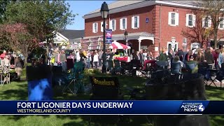 Fort Ligonier Days in Westmoreland County Pennsylvania [upl. by Katina]