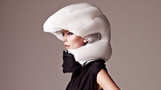 Fahrradhelm mit Air Bag [upl. by Sillert]