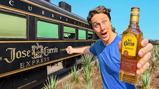 Jose Cuervo Tequila has a LUXURY Train in Mexico [upl. by Eimia]