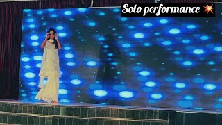 Solo dance  sridevi womens engineering college freshers2k23 djremix [upl. by Aibonez86]