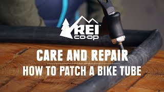 How to Patch a Bike Tube  REI [upl. by Hafital820]