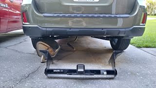 Hitch Install 2017 Subaru Outback [upl. by Enilav]