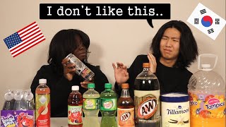 boyfriend tries American drinks for the first time [upl. by Sadler945]