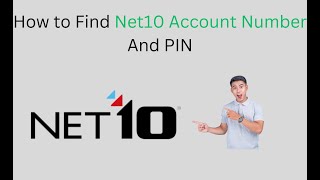 How to Find Net10 Account Number And PIN [upl. by Ybbed]