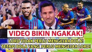 VIDEO NGAKAK PADUKA BRAITHWAITE LEBIH HEBAT DARI MESSI SELAMA INI DIA BERPURA2 LIHATLAH AKSINYA [upl. by Gettings]