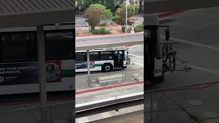 AC Transit Route 28 San Leandro BART via Alvarado St Announcement on 1660 shorts [upl. by Rotsen448]