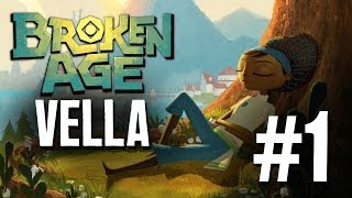 Broken Age Gameplay Walkthrough Part 1  Vella  Please Dont Eat Me [upl. by Etnaled]