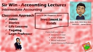 Lecture 04 Investment in Bonds Financial Asset at Amortized Cost Intermediate Accounting [upl. by Tracay859]