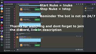 BEST Discord Nuke Bot Storm Nuker  Discord  Nuke Bot  Discord Server [upl. by Carleen231]