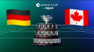 Struff🇩🇪vs🇨🇦Shapovalov DAVIS CUP Malaga 20112024 quarterfinals [upl. by Laeria]